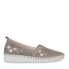 Ballerines Confort TAUPE Femme Motif Uni A Enfiler