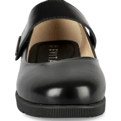 Ballerines NOIR Femme CUIR Motif Uni Scratch