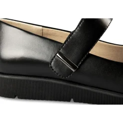 Ballerines NOIR Femme CUIR Motif Uni Scratch