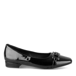 Ballerines NOIR Femme Motif Chaîne A Enfiler