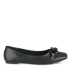 Ballerines NOIR Femme Motif Chaîne A Enfiler