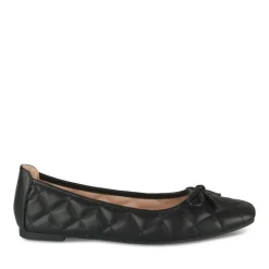 Ballerines NOIR Femme Motif Uni A Enfiler
