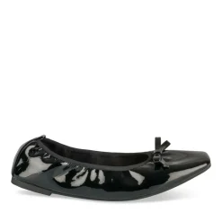 Ballerines NOIR Femme Motif Uni A Enfiler