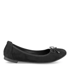 Ballerines NOIR Femme Motif Uni A Enfiler