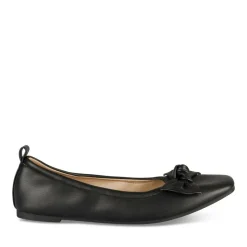 Ballerines NOIR Femme Motif Uni A Enfiler