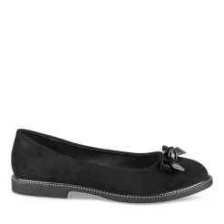 Ballerines NOIR Femme Motif Uni A Enfiler