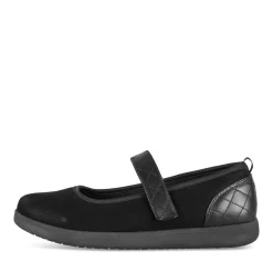 Ballerines NOIR Femme Motif Uni Scratch