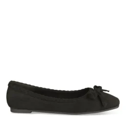 Ballerines NOIR Femme Motif Uni A Enfiler