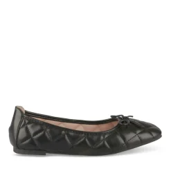 Ballerines NOIR Femme Motif Carreaux A Enfiler
