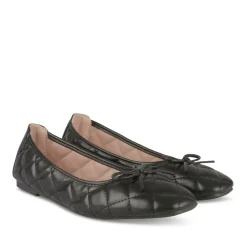 Ballerines NOIR Femme Motif Carreaux A Enfiler