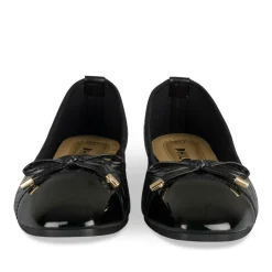 Ballerines NOIR Femme Motif Tressé A Enfiler