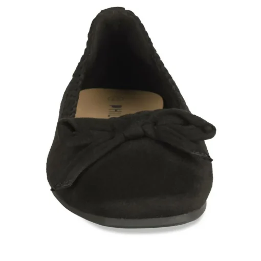 Ballerines NOIR Femme Motif Uni A Enfiler