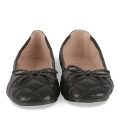 Ballerines NOIR Femme Motif Carreaux A Enfiler