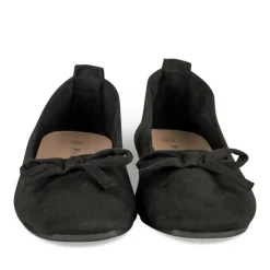 Ballerines NOIR Femme Motif Uni A Enfiler