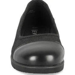 Ballerines NOIR Femme Motif Uni A Enfiler