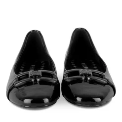 Ballerines NOIR Femme Motif Chaîne A Enfiler