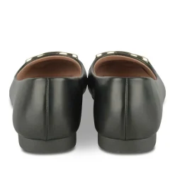 Ballerines NOIR Femme Motif Chaîne A Enfiler