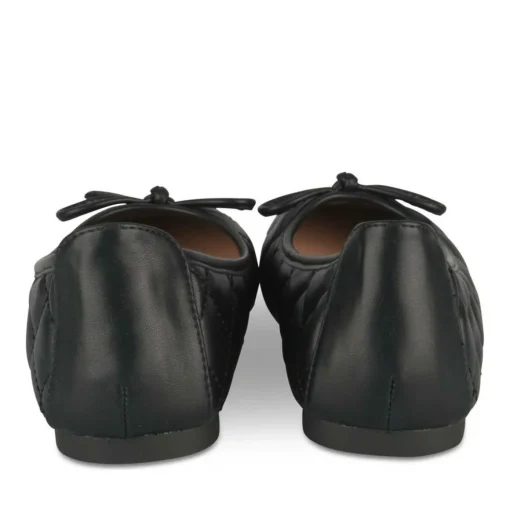 Ballerines NOIR Femme Motif Uni A Enfiler