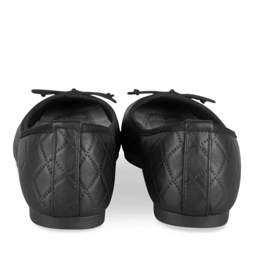 Ballerines NOIR Femme Motif Uni A Enfiler