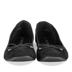 Ballerines NOIR Femme Motif Uni A Enfiler