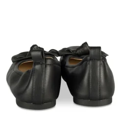 Ballerines NOIR Femme Motif Uni A Enfiler