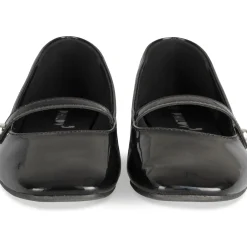 Ballerines NOIR Femme Motif Iridescent Boucle