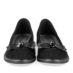 Ballerines NOIR Femme Motif Uni A Enfiler