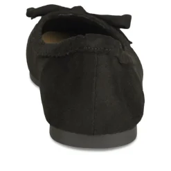 Ballerines NOIR Femme Motif Uni A Enfiler