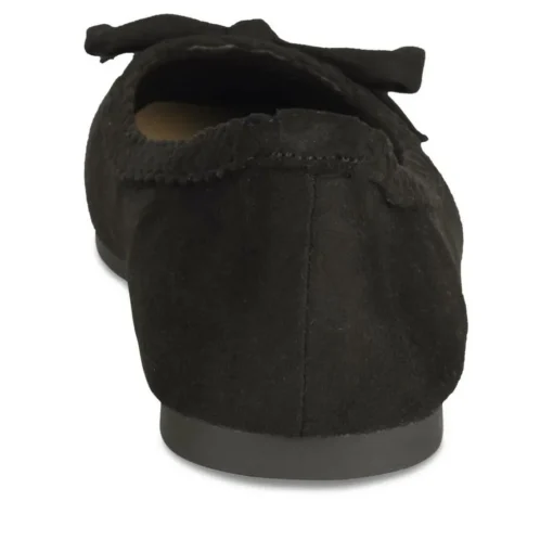 Ballerines NOIR Femme Motif Uni A Enfiler
