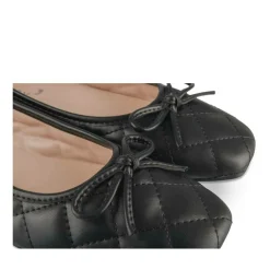 Ballerines NOIR Femme Motif Uni A Enfiler
