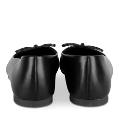 Ballerines NOIR Femme Motif Uni A Enfiler