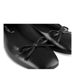 Ballerines NOIR Femme Motif Uni A Enfiler