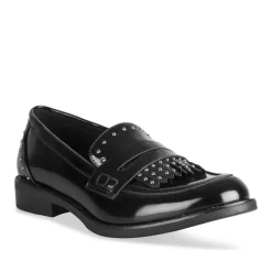 Ballerines NOIR Fille Motif Uni A Enfiler