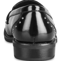 Ballerines NOIR Fille Motif Uni A Enfiler