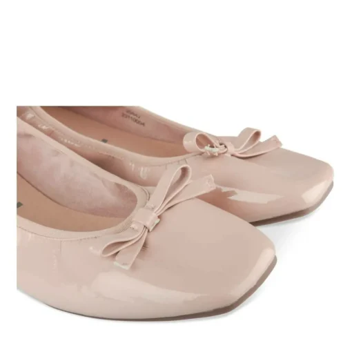 Ballerines ROSE Femme Motif Uni A Enfiler