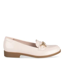 Ballerines ROSE Fille Motif Uni A Enfiler