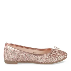 Ballerines ROSE Fille Motif Paillettes A Enfiler