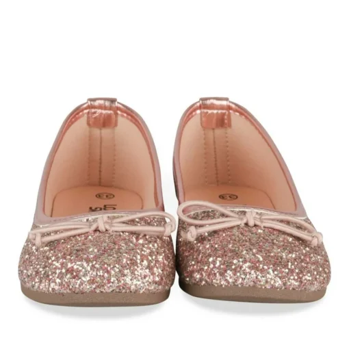 Ballerines ROSE Fille Motif Paillettes A Enfiler