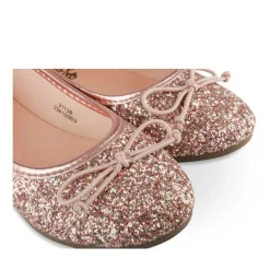 Ballerines ROSE Fille Motif Paillettes A Enfiler