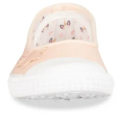 Ballerines Toile ROSE Fille A Enfiler