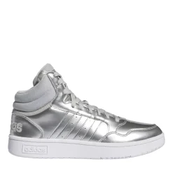 Baskets ARGENT ADIDAS HOOPS 3.0 MID