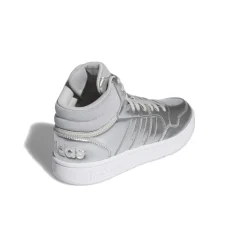Baskets ARGENT ADIDAS HOOPS 3.0 MID