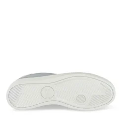 Baskets ARGENT Femme Motif Paillettes Lacets