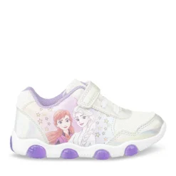 Baskets ARGENT Fille Motif Iridescent Scratch