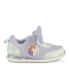 Baskets ARGENT Fille Motif Iridescent Elastique