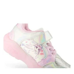 Baskets ARGENT Fille Motif Iridescent Scratch