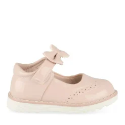 Baskets Babies ROSE Fille Motif Vernis Scratch