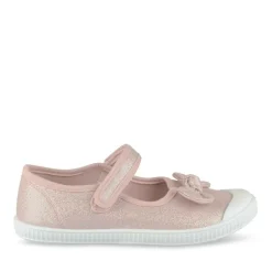 Baskets Babies ROSE Fille Motif Paillettes Scratch