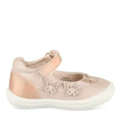 Baskets Babies ROSE Fille Motif Iridescent Scratch