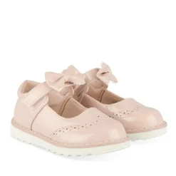 Baskets Babies ROSE Fille Motif Vernis Scratch